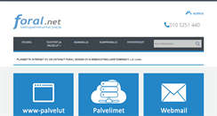Desktop Screenshot of foral.net