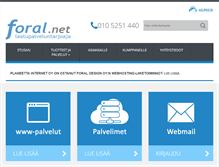 Tablet Screenshot of foral.net